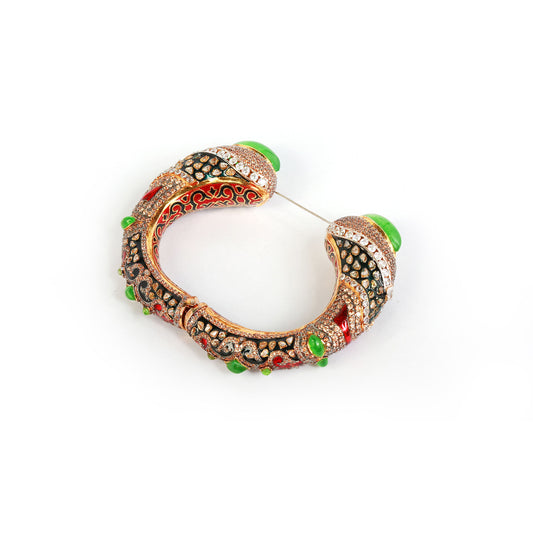 Regal Serpent Bangle