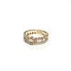 Luxe Crystal Band Ring