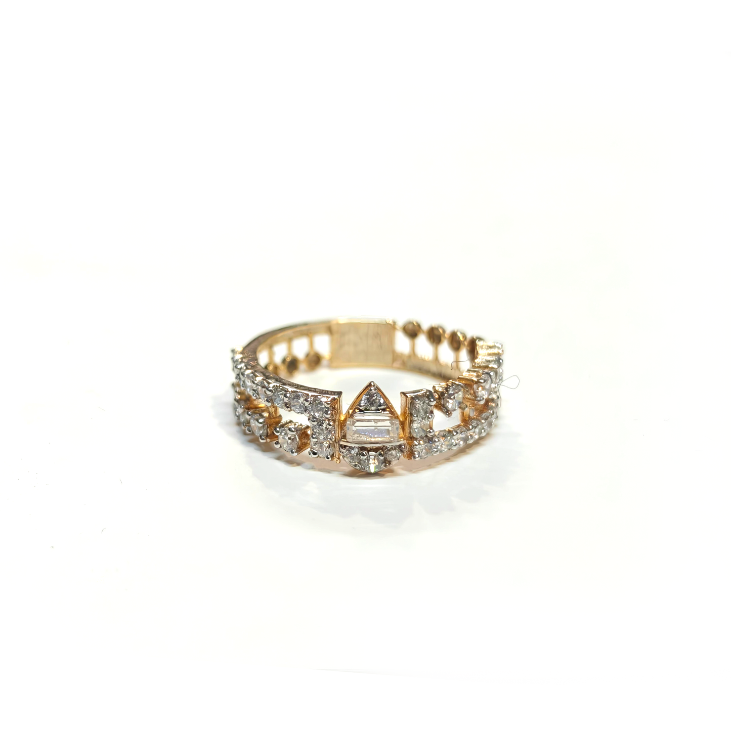 Luxe Crystal Band Ring