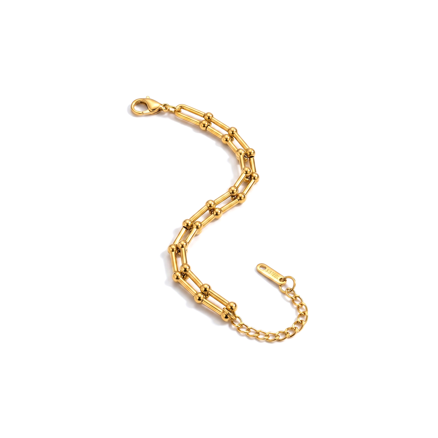 Golden Link Bracelet