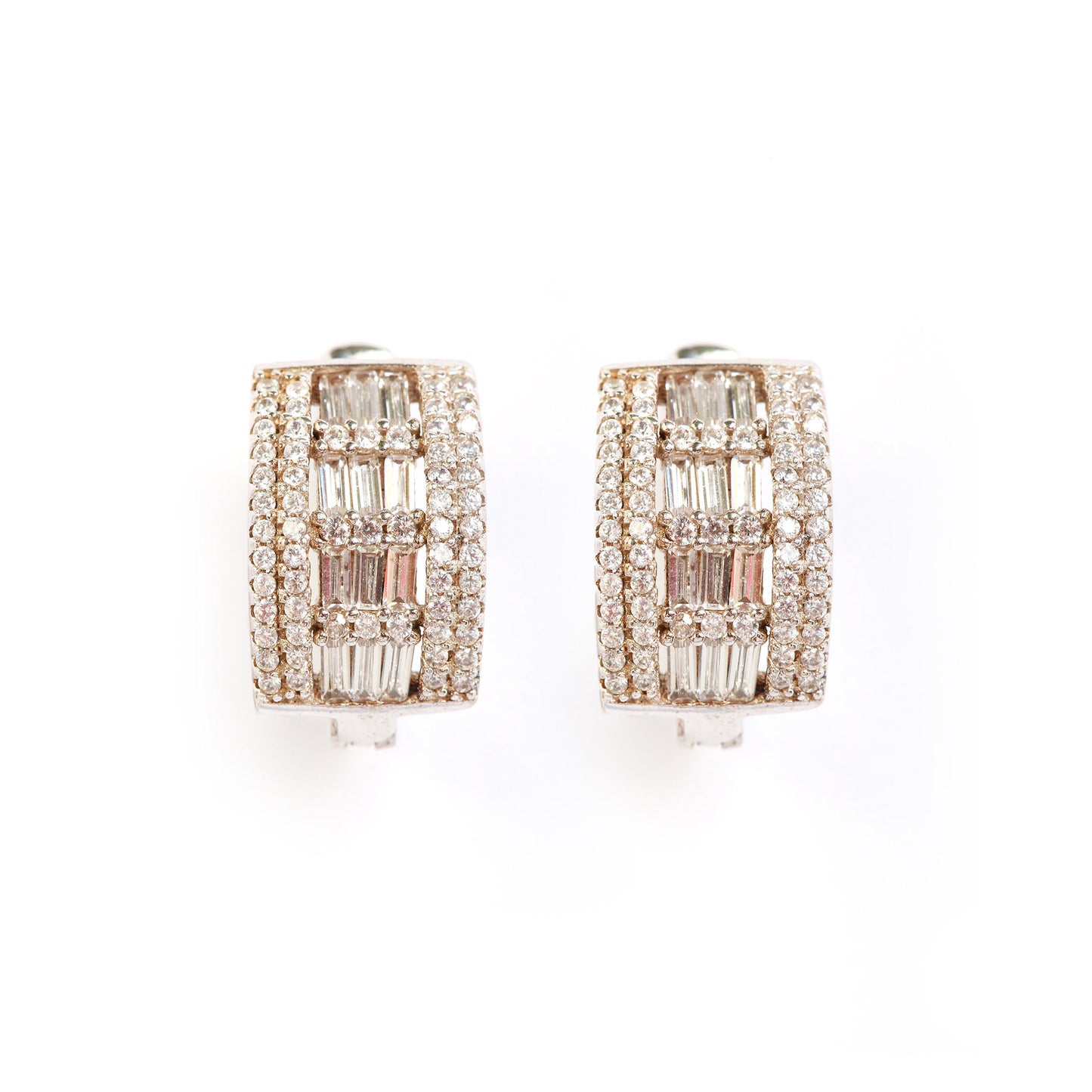 Silver Helix Earrings