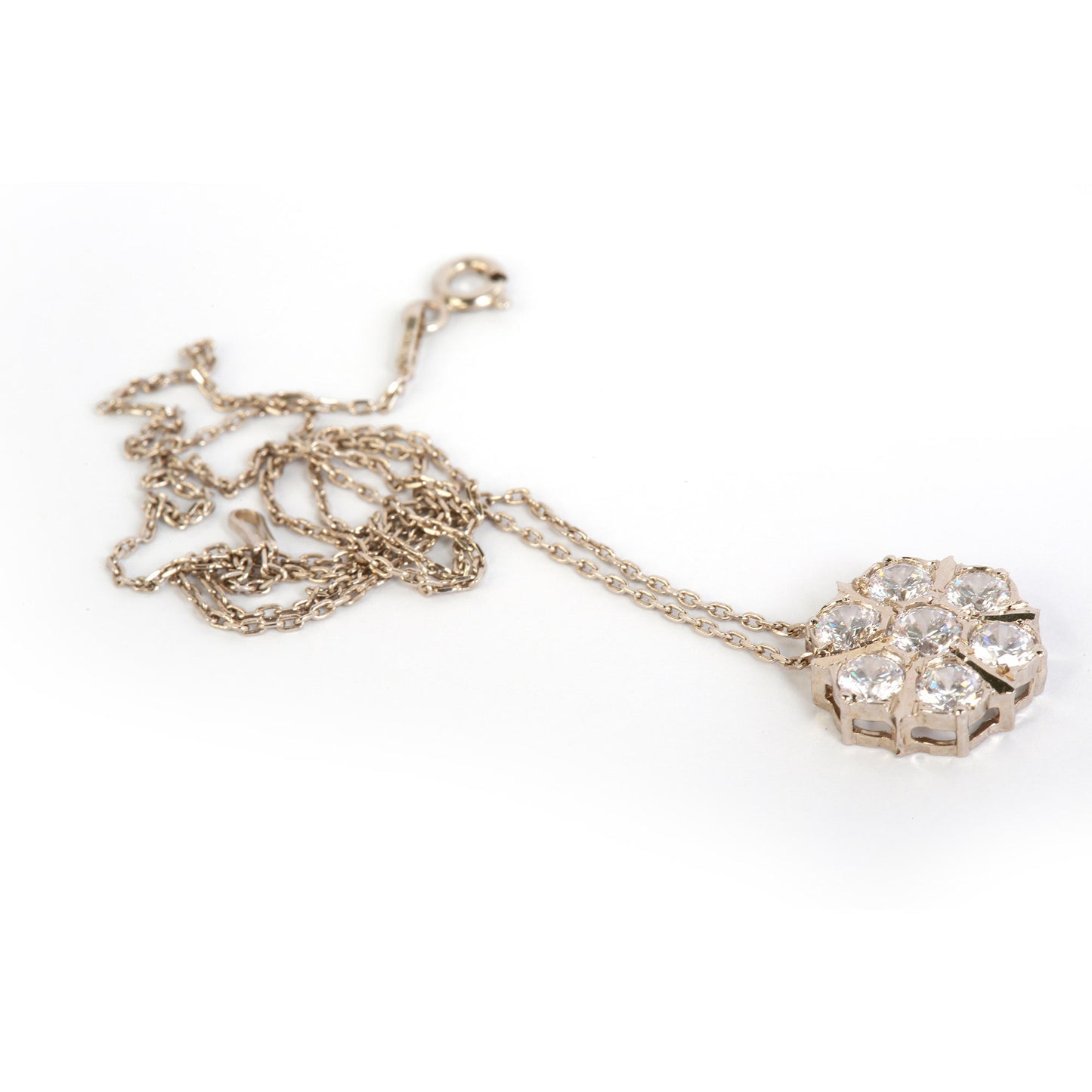 Classic Round Bezel Necklace