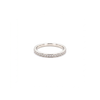 Silver Pavé Band