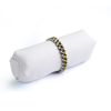 Executive Two-Tone Crystal Link Bracelet