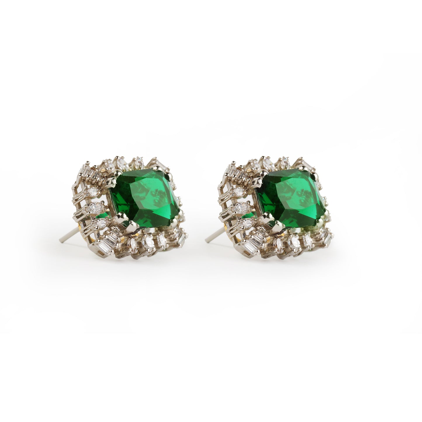 Emerald Radiance Studs