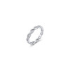Silver Infinity Vine Ring