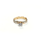Twisted Solitaire Ring