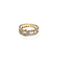 Luxe Crystal Band Ring