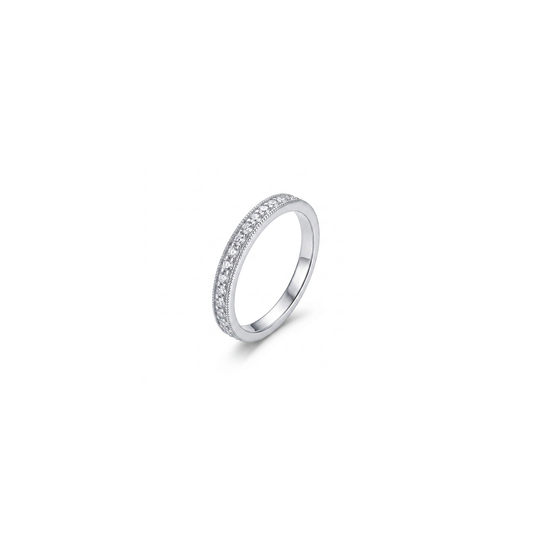 Silver Classic Spark Band