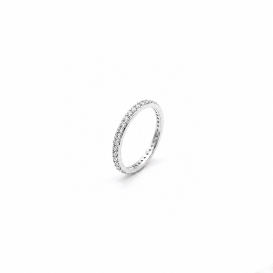 Silver Halo Band