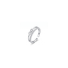 Silver Infinity Spark Ring