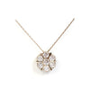 Classic Round Bezel Necklace