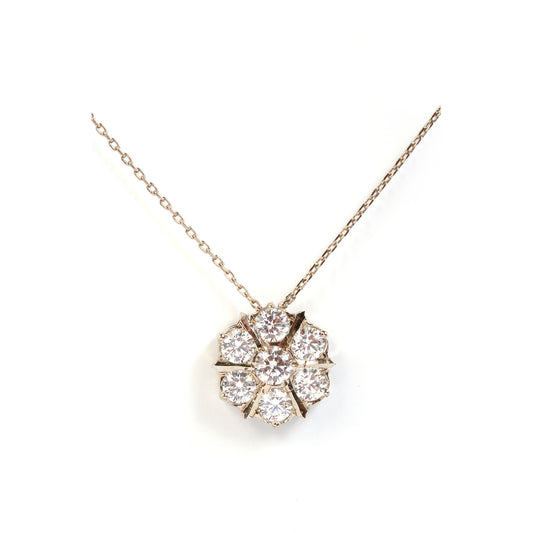 Classic Round Bezel Necklace
