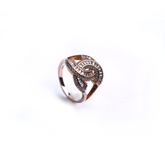 The Parallel Pavé Ring