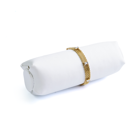 Crystal Mesh Statement Bracelet