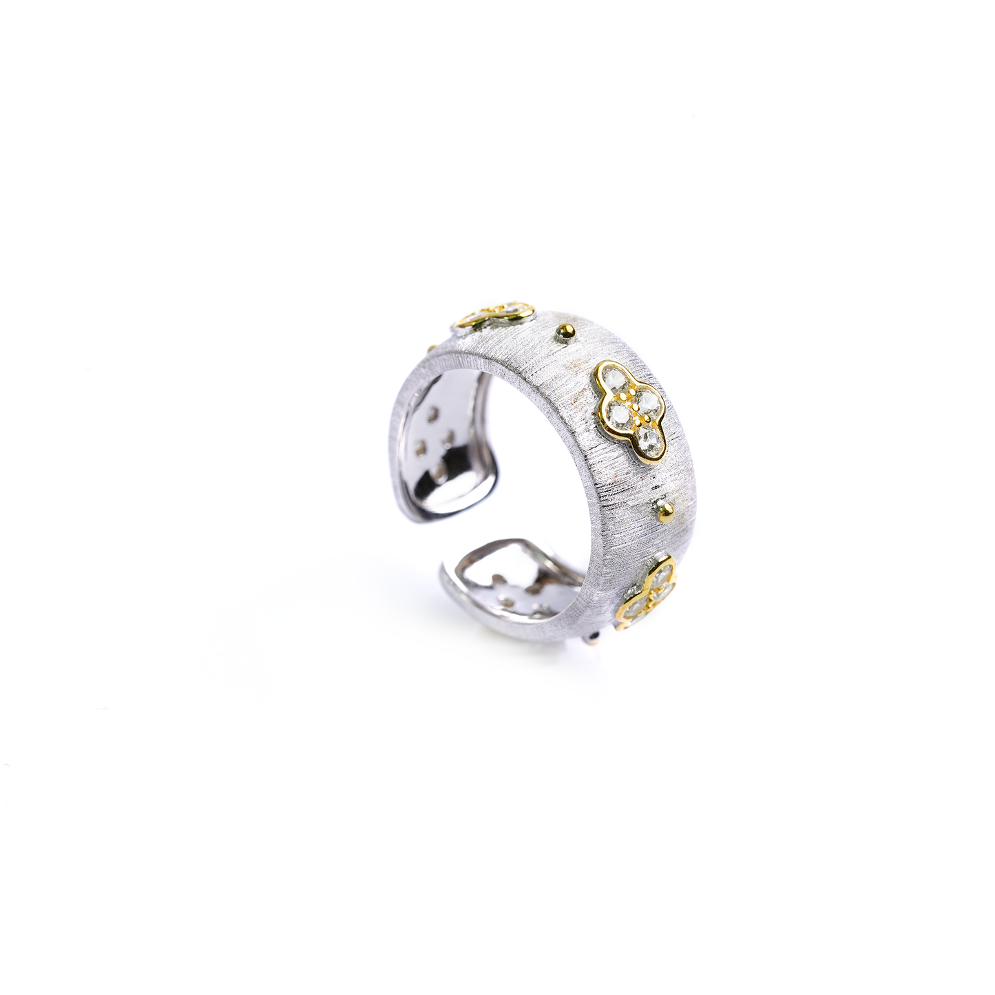 The Sterling Floret Ring