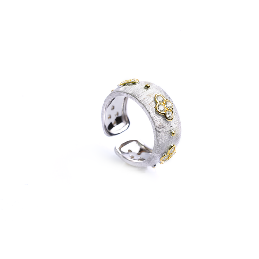 The Sterling Floret Ring