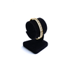 Grecian Gold & Crystal Inset Bangle