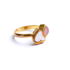 The Blush Petal Bypass Ring
