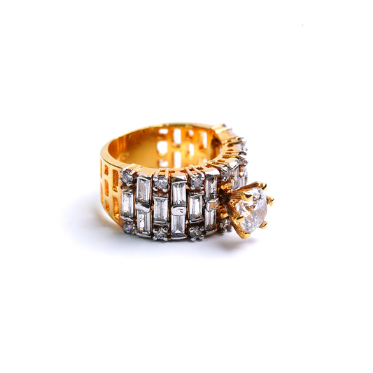 The Mosaic Crown Ring