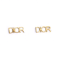 The Signature Dior Script Studs