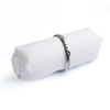 Sleek Silver Flat Curb Link Bracelet
