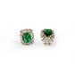 Emerald Radiance Studs