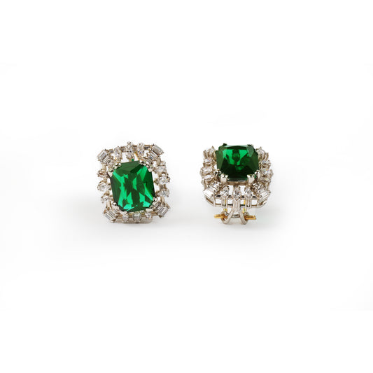 Emerald Radiance Studs