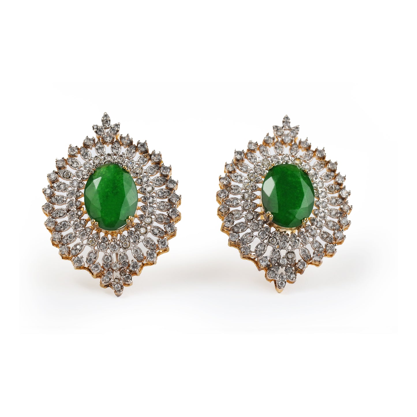 Crimson Regal Filigree Studs