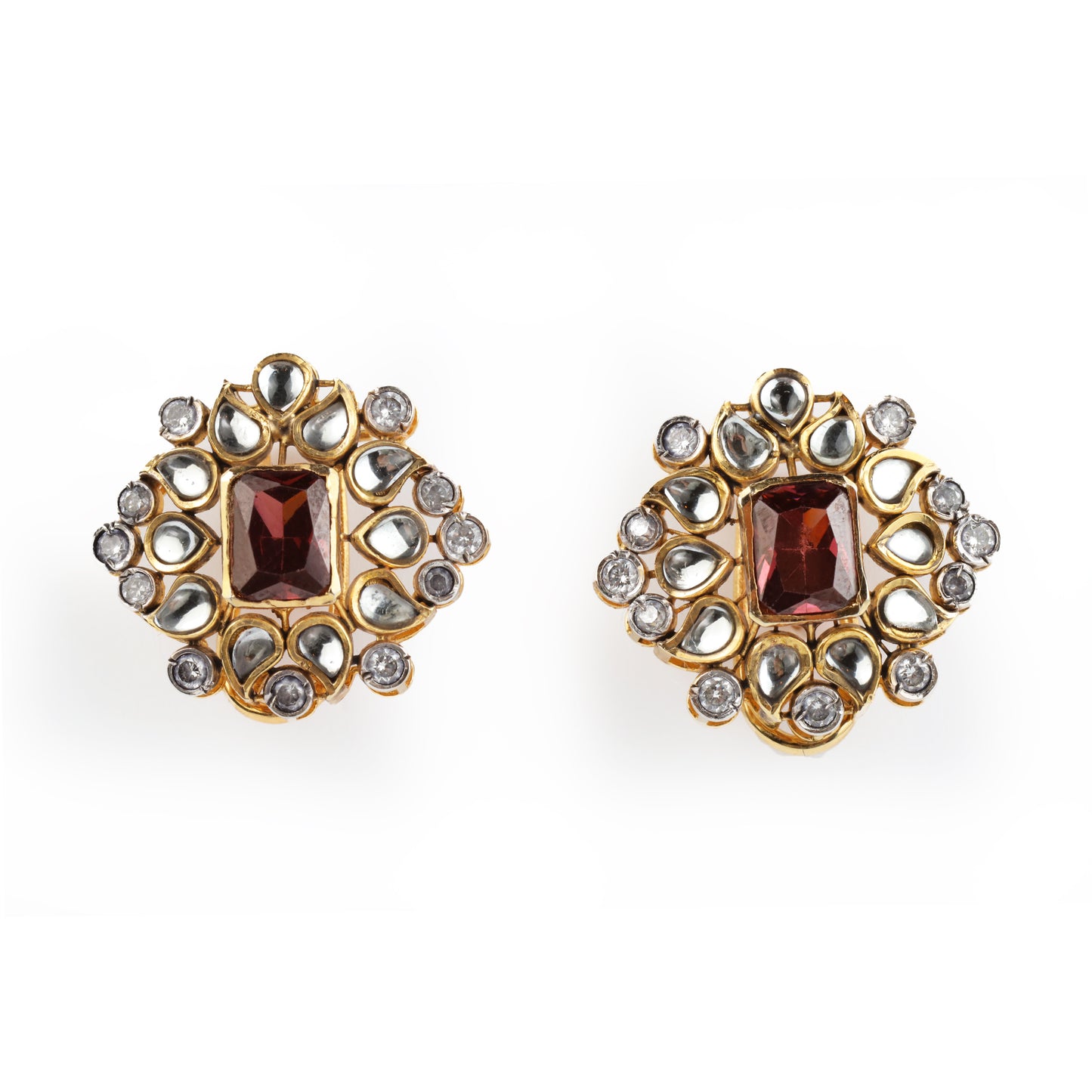 Celestial Pearl Halo Studs