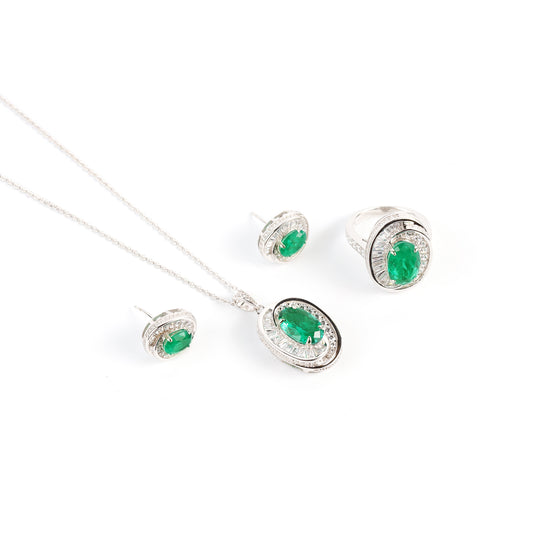 The Emerald Halo Set