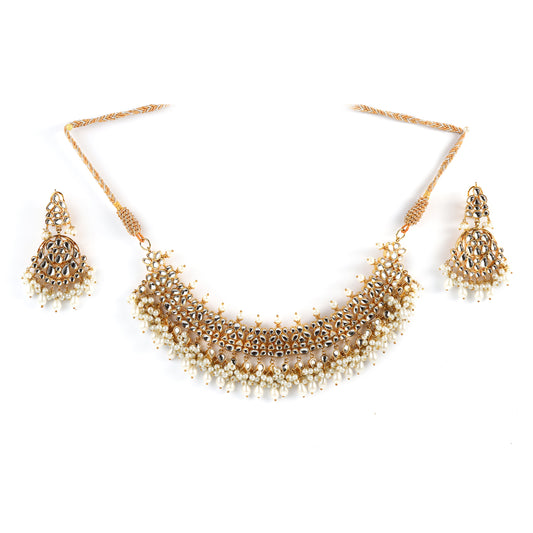 The Golden Kundan Choker