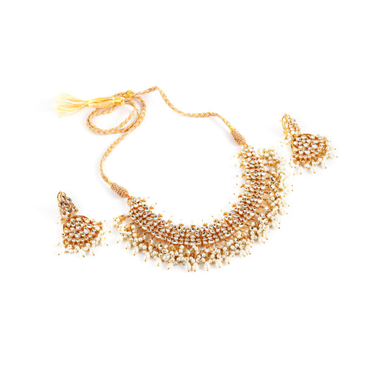 The Golden Kundan Choker